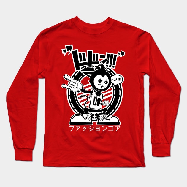 Japanese Cartoon Long Sleeve T-Shirt by StarlightDesigns